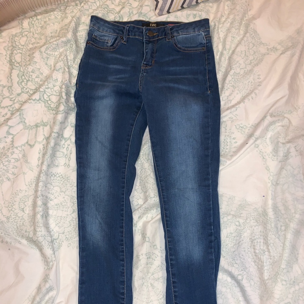 EVN1 high rise skinny jeans